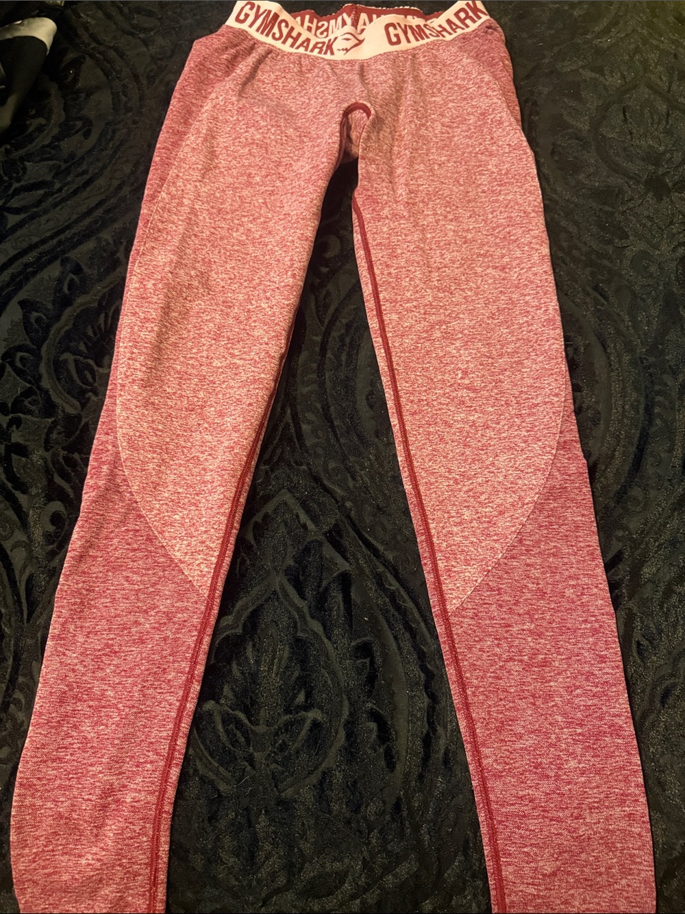 Gymshark Marled Pink High-Waist Leggings
